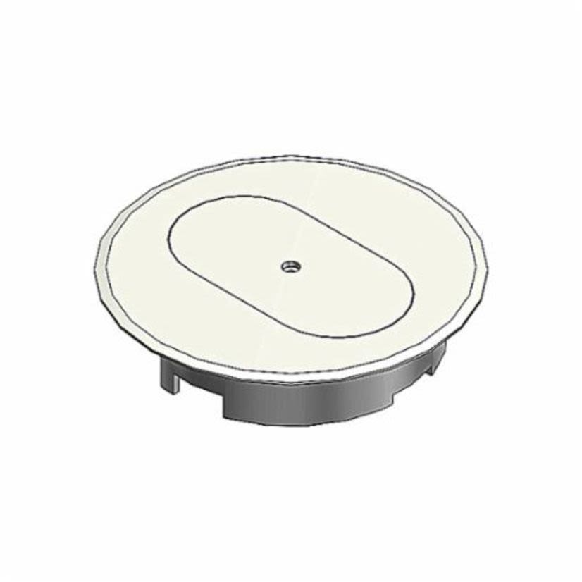 Carlon E97DSI Non-Metallic Floor Box Cover, 5.69 in Dia, Thermoplastic